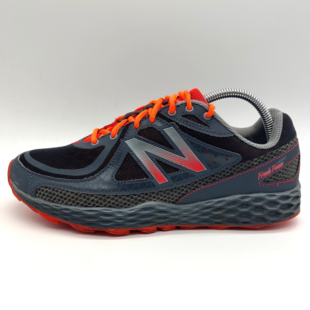 New Balance Fresh Foam Hierro Sneakers Men 8.5 Wide Navy Blue Trail Running Shoe